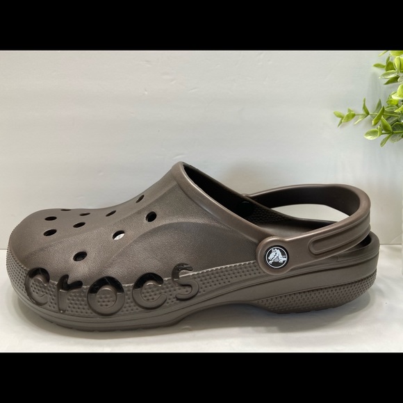 NEW Crocs Baya l Slip On Clogs Brown M10/W12,M11 - Picture 8 of 10